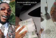 Burna Boy Gifts Portable’s ex-signee, Young Duu, 1.5 million naira cash