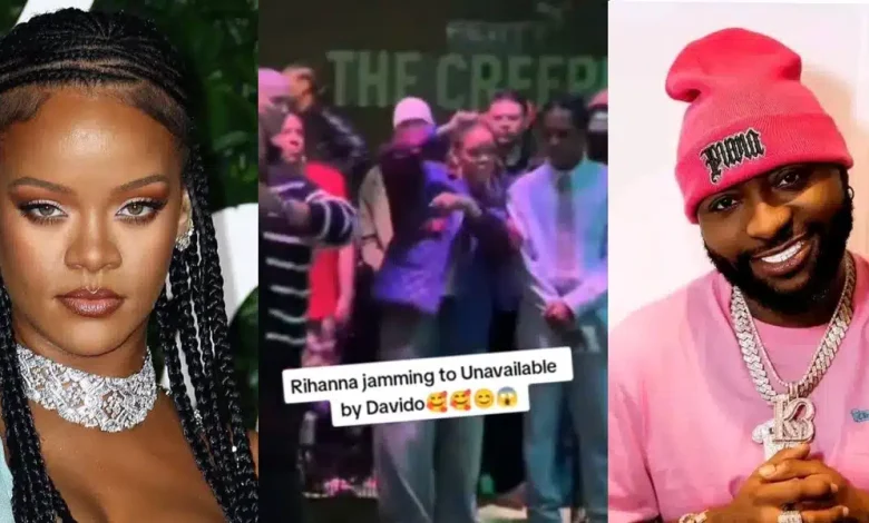 Fans go wild as Rihanna dances to Davido’s catchy song ‘Unavailable’